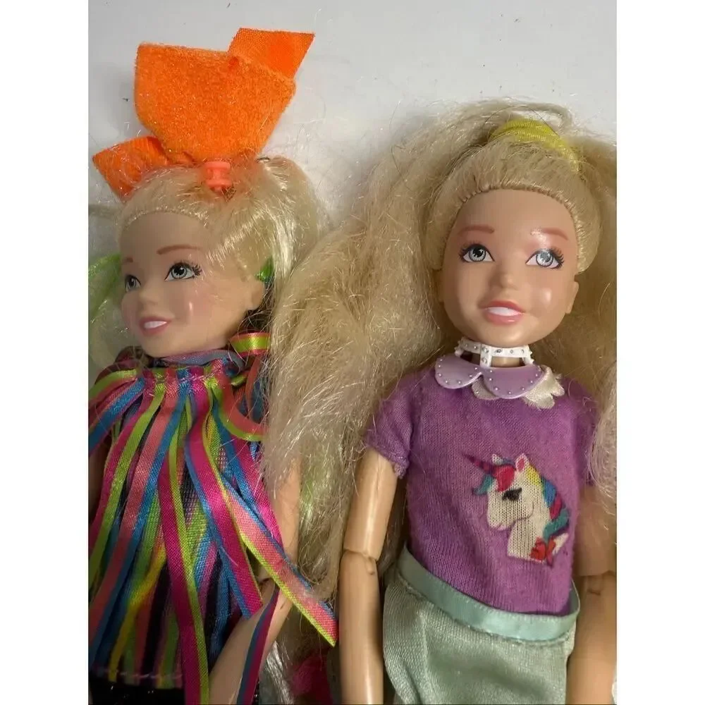 NICKELODEON Just play Set of 4 JoJo Siwa Singing Dolls See Description